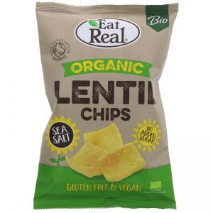 Eat Real Organic Lentil Chips Sea Salt