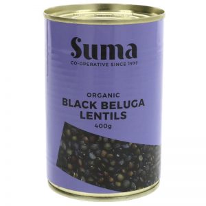 Organic Black Beluga Lentils